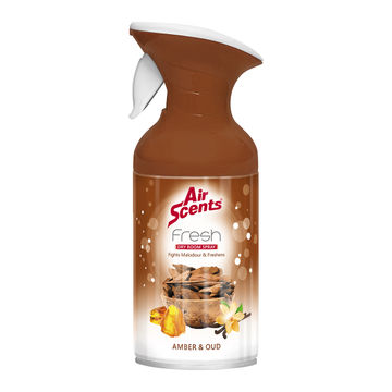 AIR SCENTS FRESH DRY ROOM SPRAY AMBER AND OUD 250ML