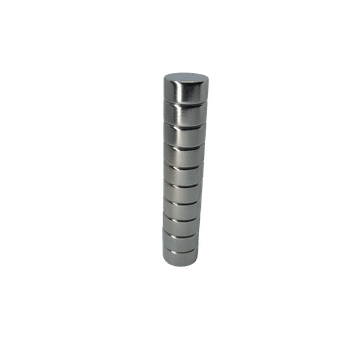 Rare Earth Disc Magnet Dia10x5mm N38 - 10 Pack