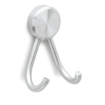 Wall Hook Stainless Steel Matt Twin Hooks - Blomus Germany - MURO