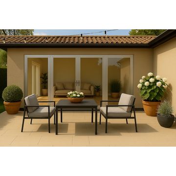 Kenzo - OXXO3621S - Aluminium Double Sliding Door 3.6mx2.1m Silver