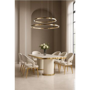 ASHER- Lumière Dining Set