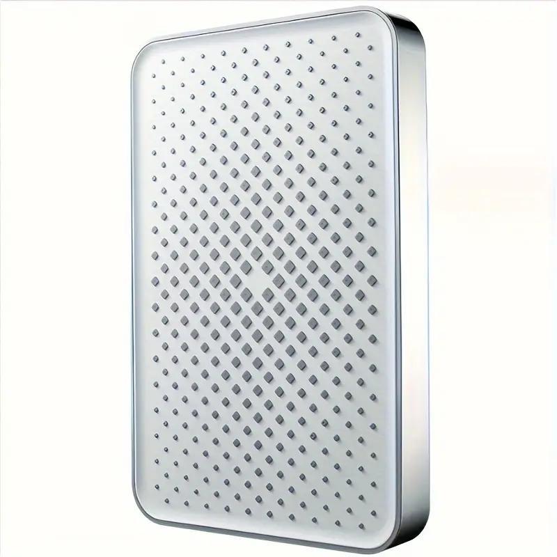 Super-sized Silver Shower Head