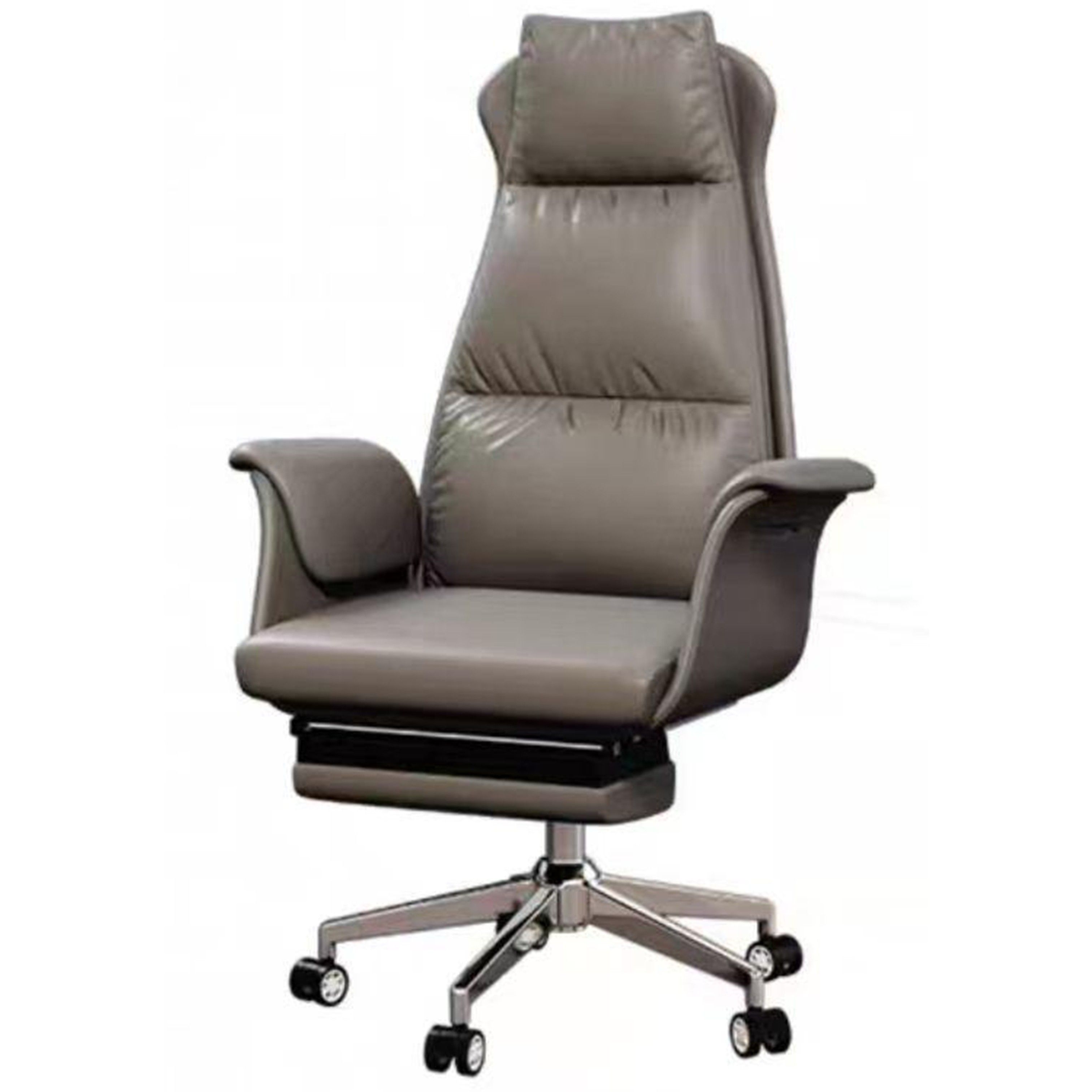 Madiega Furniture - High‑Back Leather Swivel Office Chair