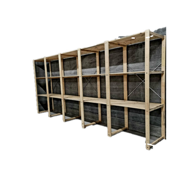 5-Bay Shelving Unit DIY kit with bases