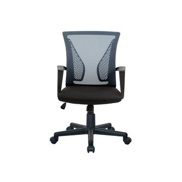 Everfurn Simone Mid Back Office Chair , Mesh Fabric, Cut Foam