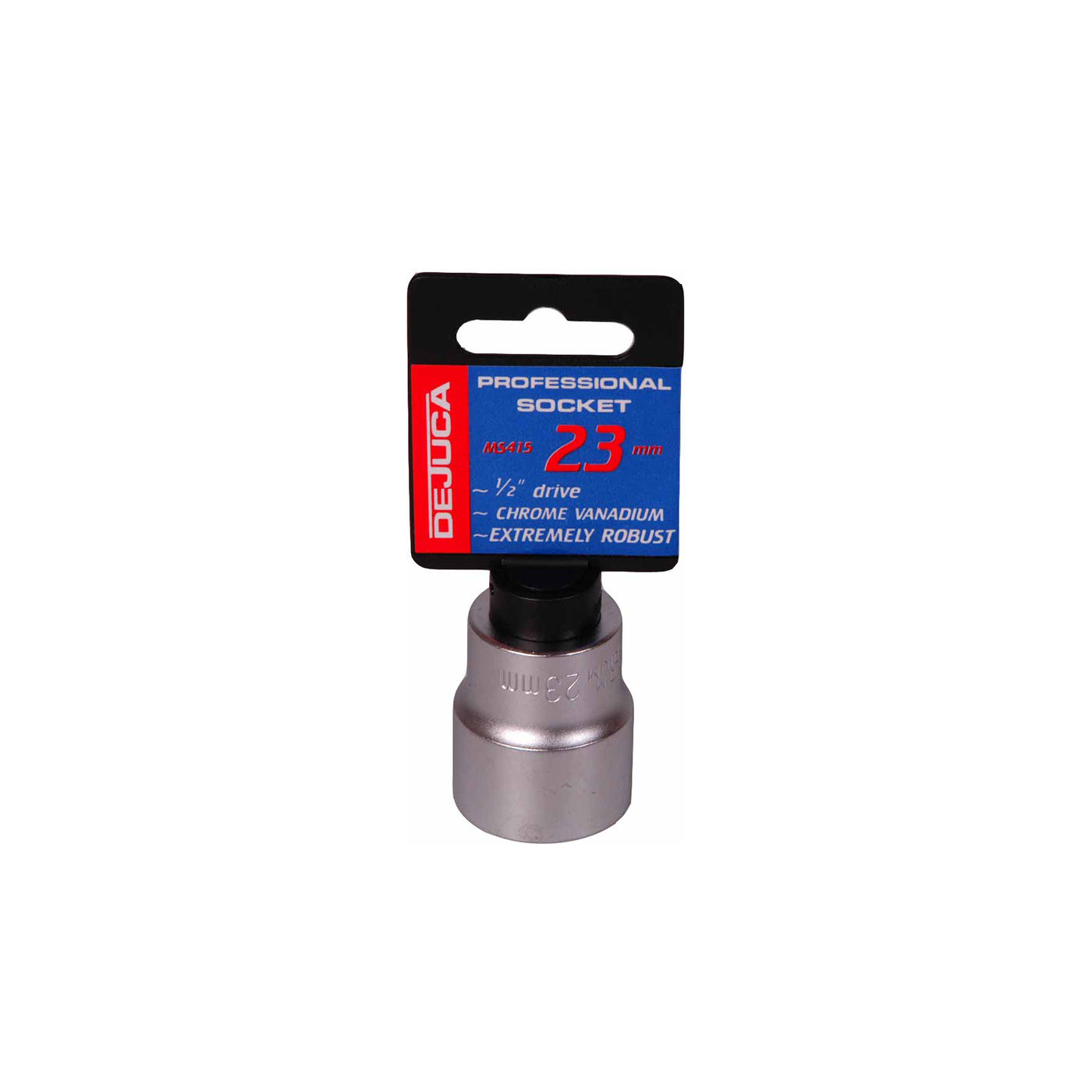 Dejuca - Socket - Cv - Fd - 1/2 Inch drive - 6pt - 23mm - 10 Pack