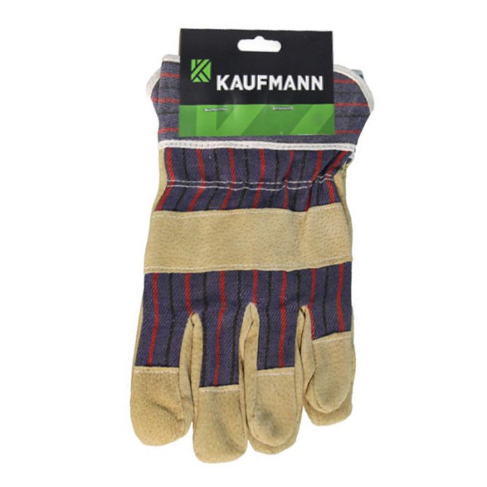 Kaufmann - Cotton Glove & Leather Palm - 2 Pack