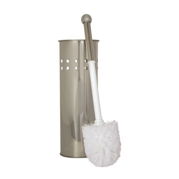 TOILET BRUSH AND HOLDER S/S