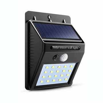 20 LED Solar Motion Sensor Wall Light
