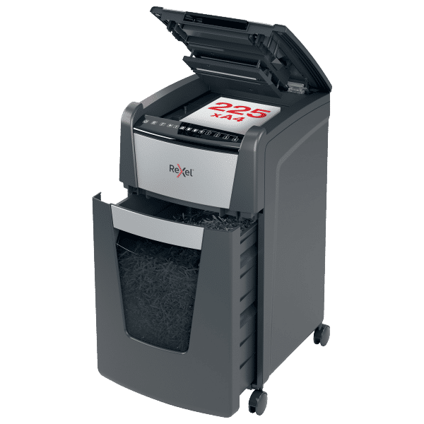 Rexel Optimum AutoFeed 225M Automatic Micro Cut Paper Shredder