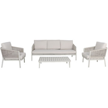 FDB Anholt Rope Sofa Set Light