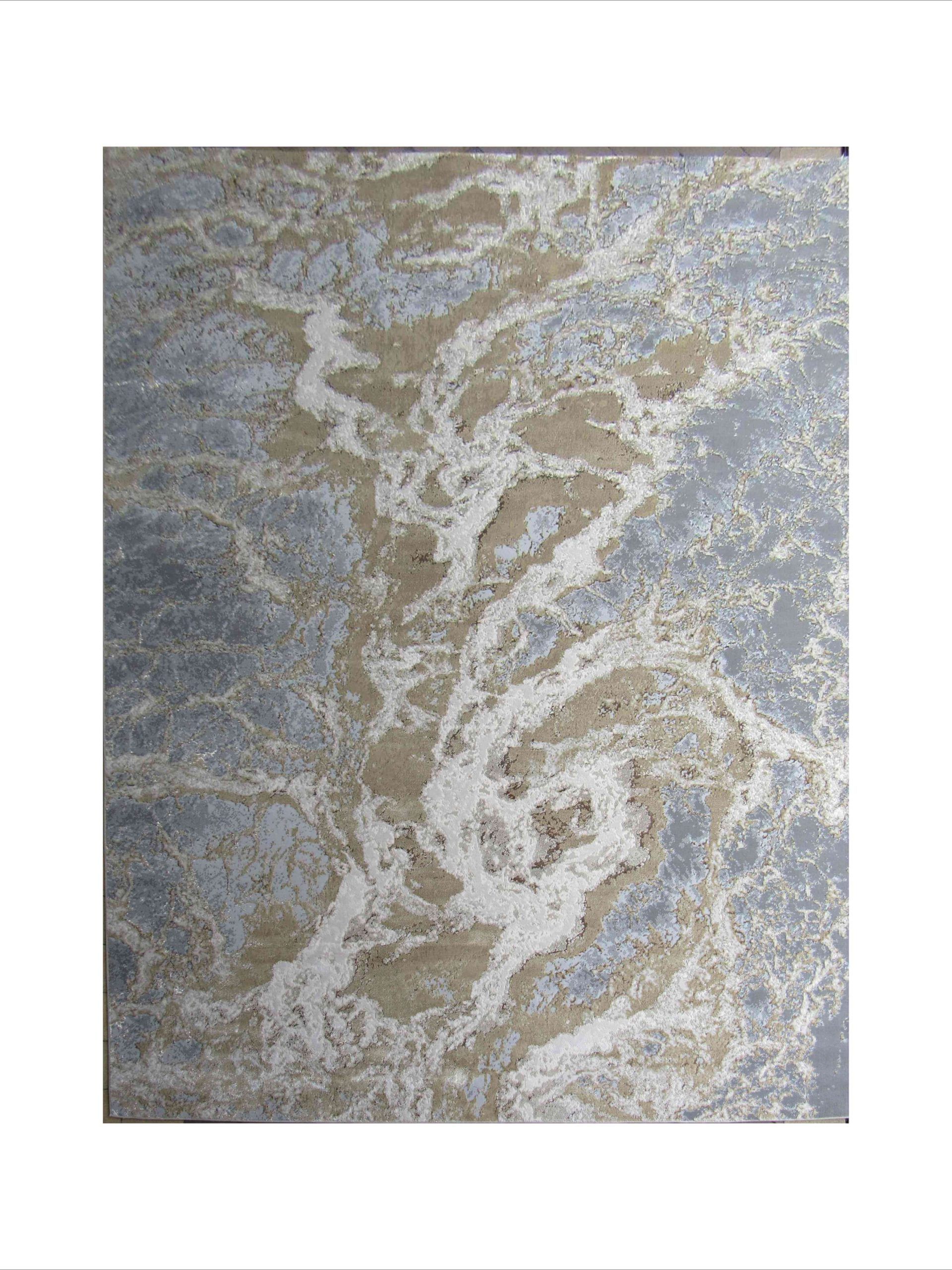 BK Carpets & Rugs –  Modern Contemporary Premium Indoor Rug – Dove Grey Blue & Beige - 2,4 X 3,05m