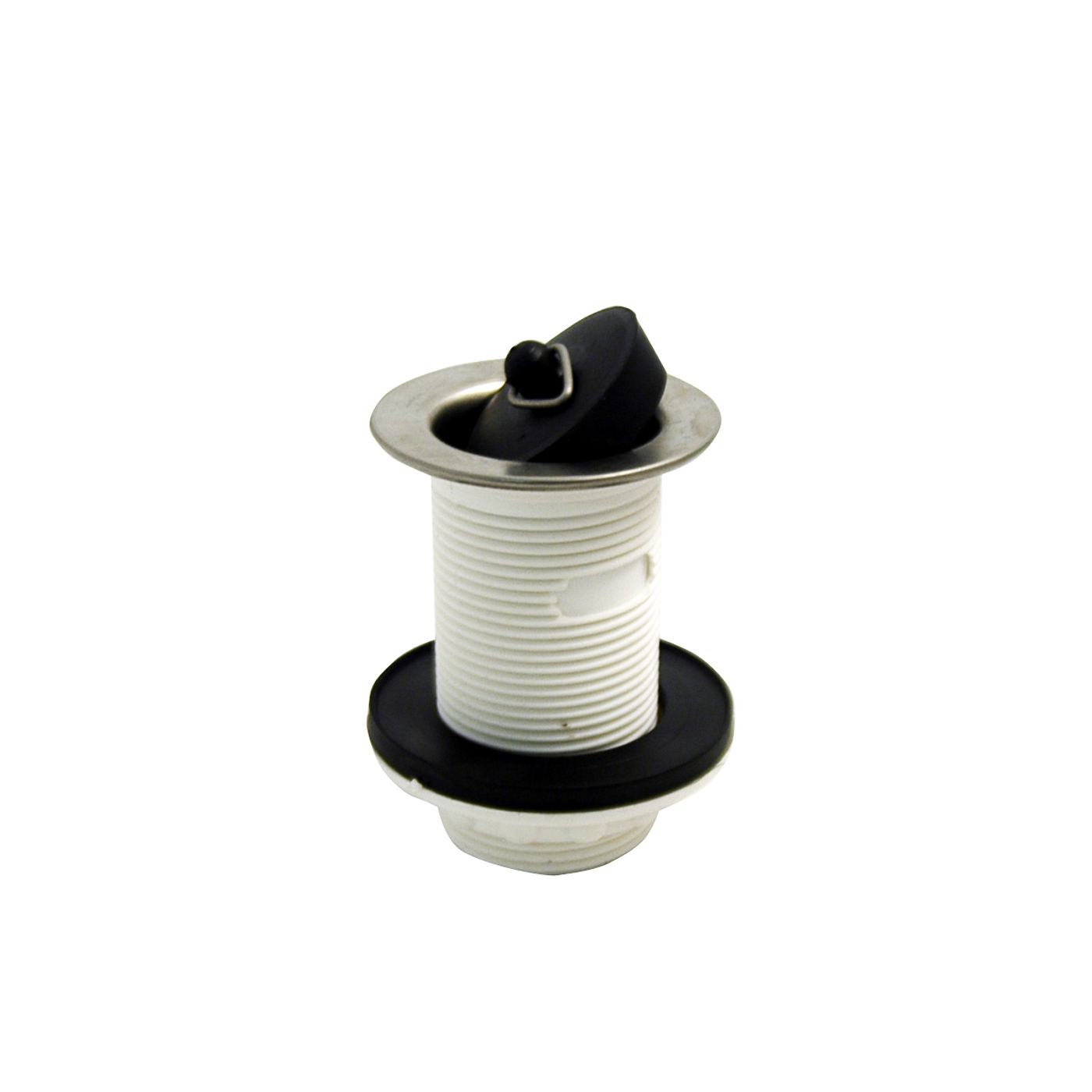 Basin Waste - Pvc + Plug - Unslotted
