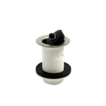 Basin Waste - Pvc + Plug - Unslotted
