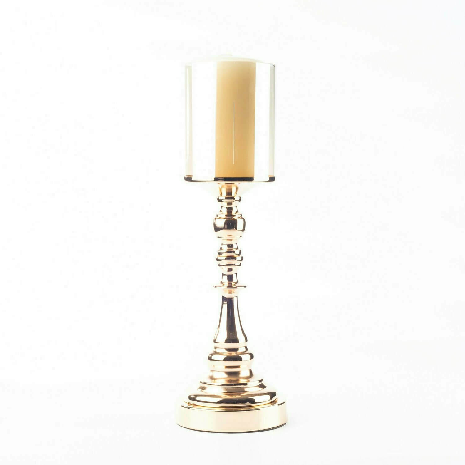 Small Brass Candle Holder - Miniature Brass Candlestick, Tiny Stand Thin  Candles - Lero