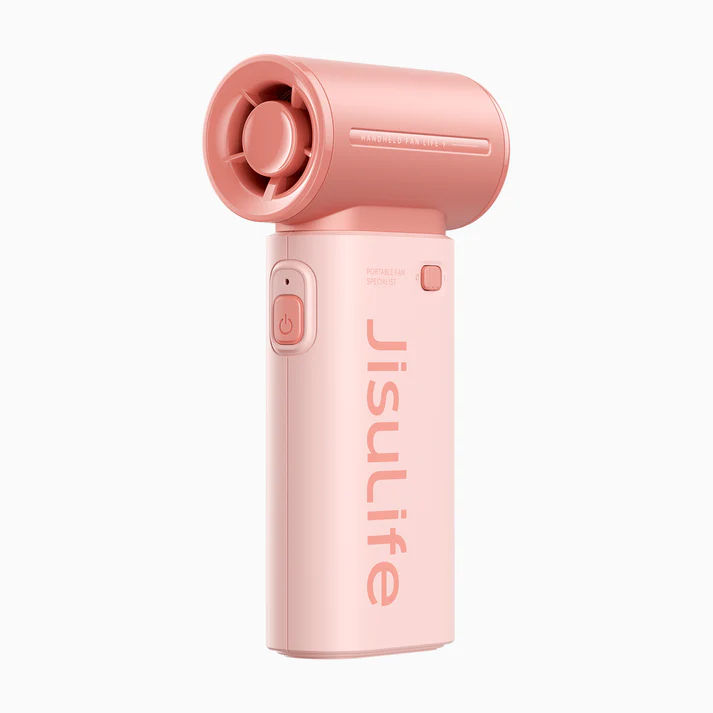 JisuLife Handheld Fan Life 9 (3600mAh) - Pink