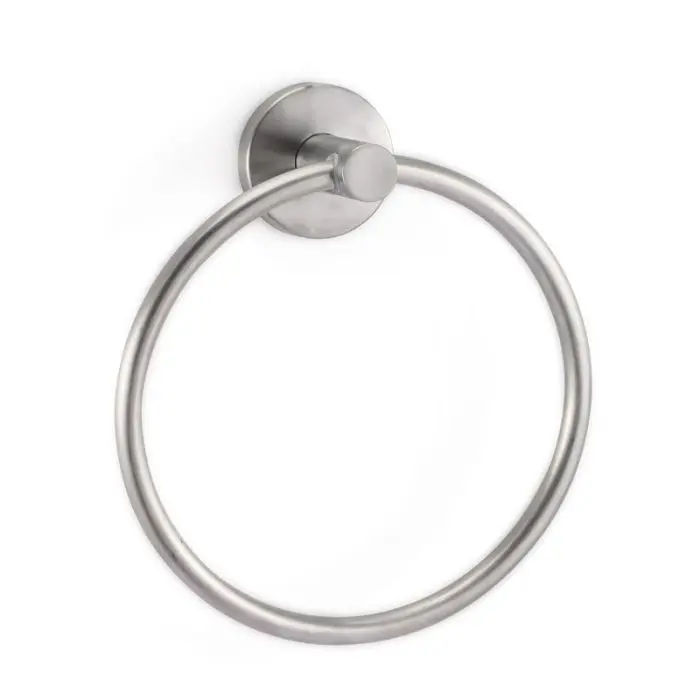 Woodly Towel Ring, Stainless Steel
