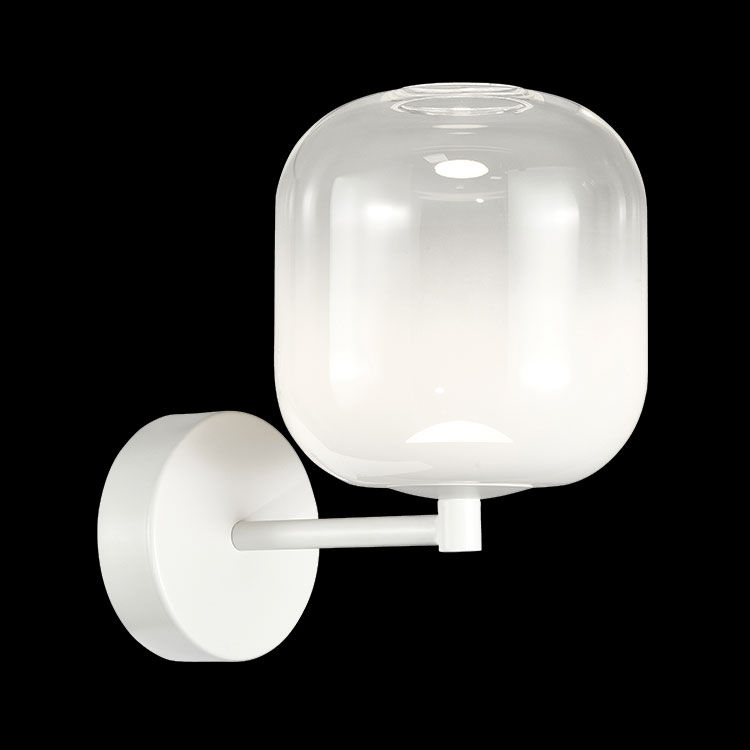 230v 4W LED Misty Morning Wall Light White