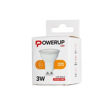 Powerup Led Gu10 3W Ww