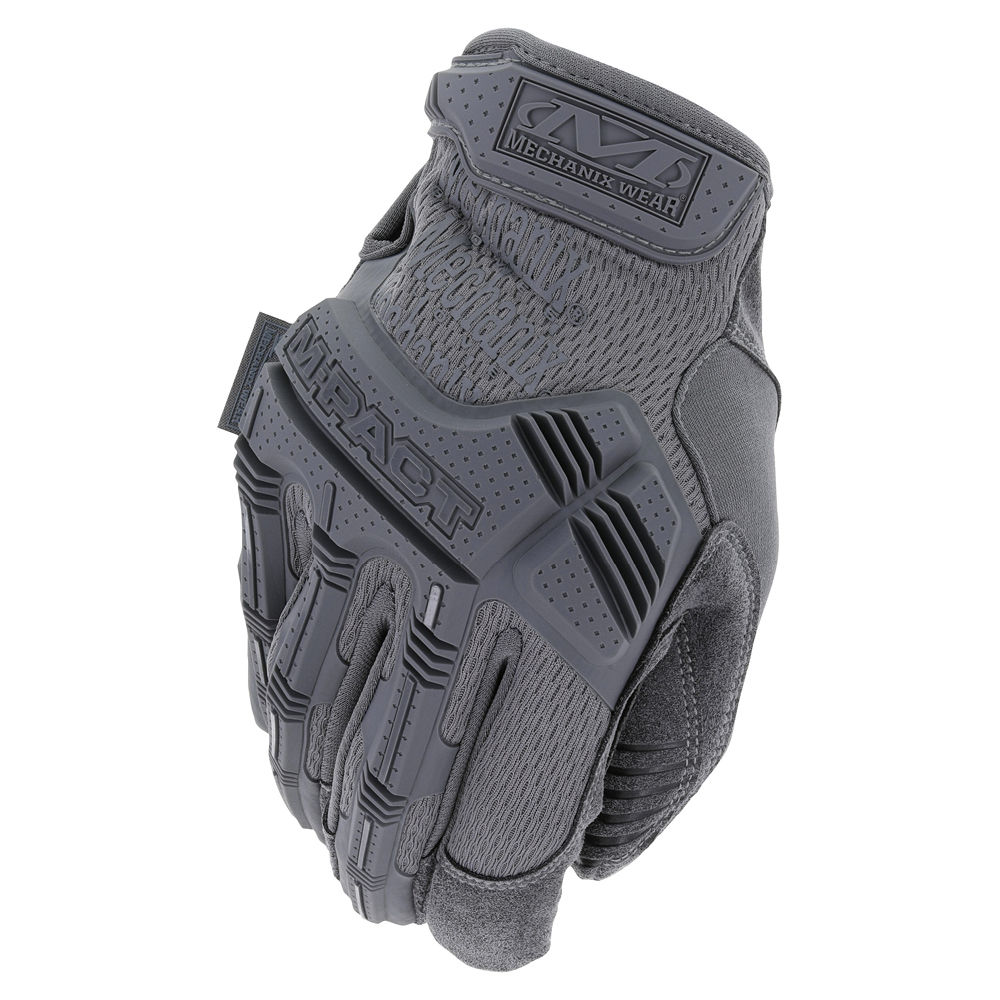 Mechanix Wear M-Pact Wolf Grey Tactical Gloves - X-Large