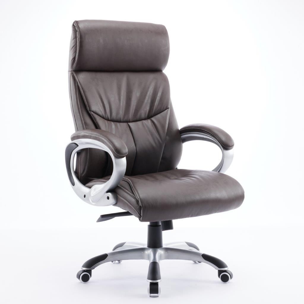 TOCC Big Man CEO High Back Office Chair – Brown