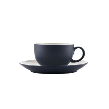OMADA - Armonia Blue Cup & Saucer - Set of 4