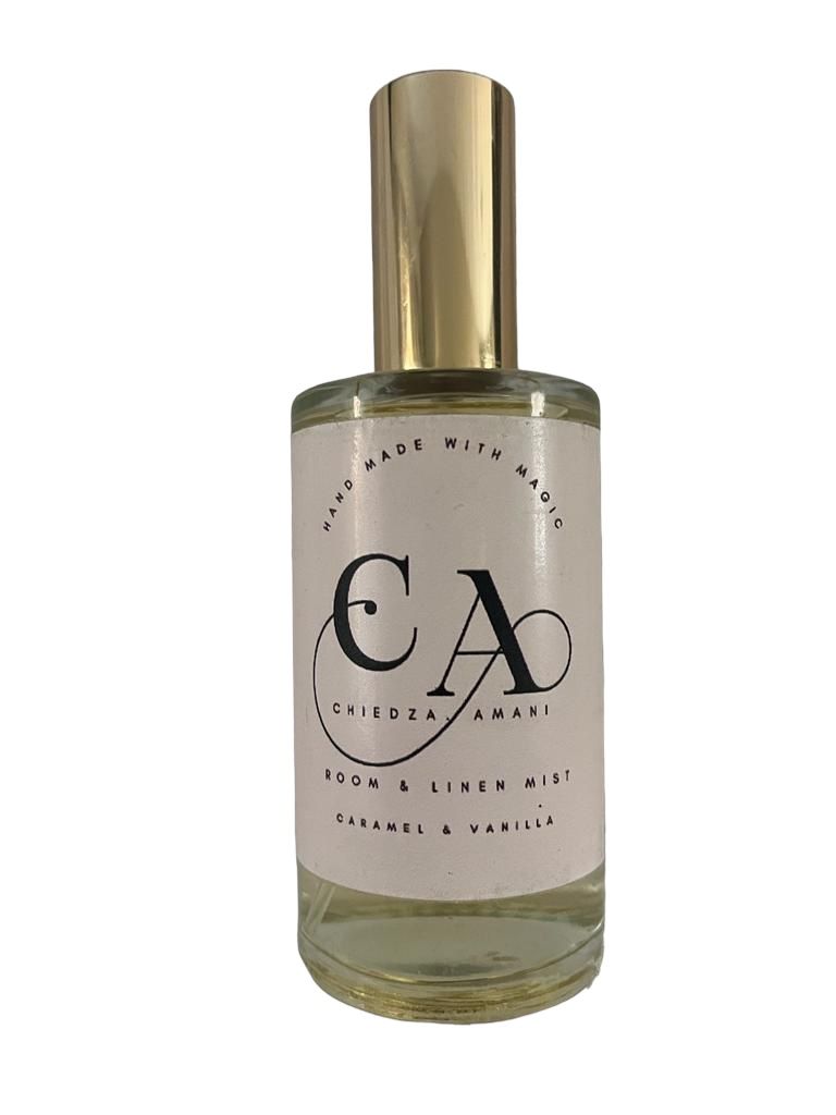 Room Mist & Linen Spray: Caramel & Vanilla