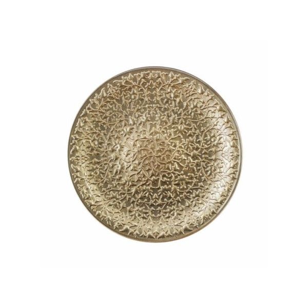 IRENA PLATE SHIRAZ 35CM BEIGE - Set of 1