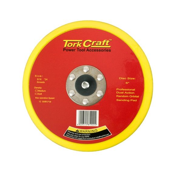 Tork Craft - Da Sander Pad Psa 5 16 - 24Unf Med Soft 150mm 6