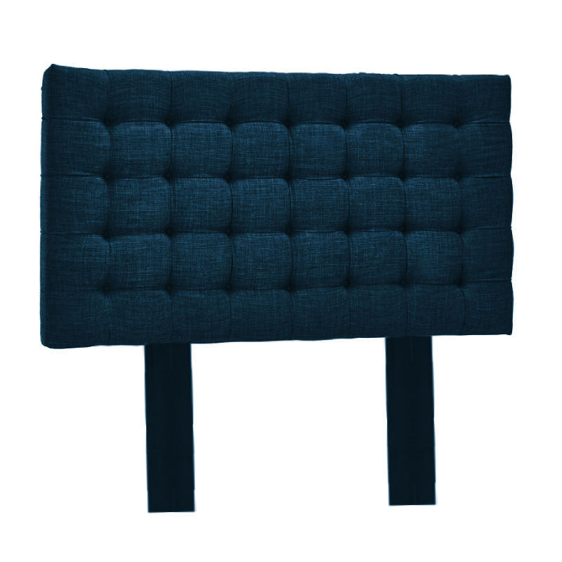 Nu Dekor - Benno Button Headboard - Queen - Navy