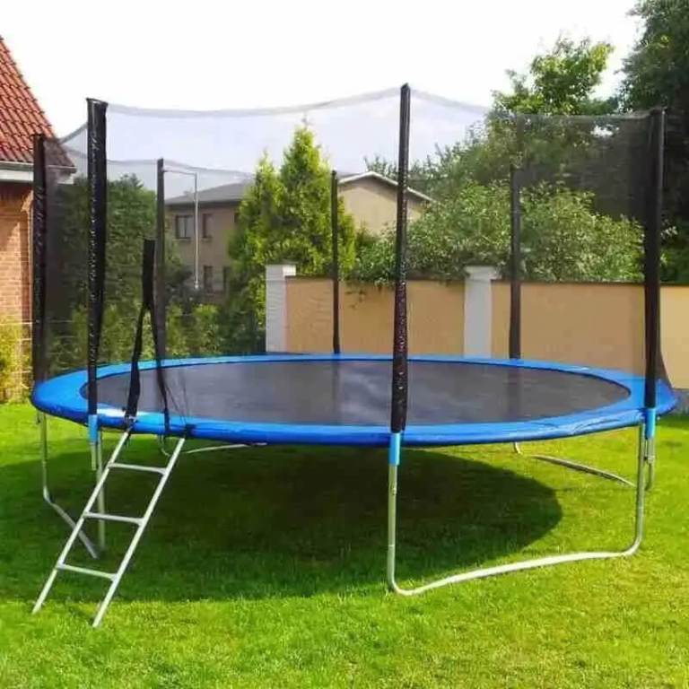 12FT Outdoor Trampoline With Enclosure Safety Net