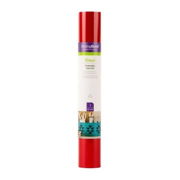 Cricut Everyday Iron-On 30X60Cm Red - Vibrant And Versatile Heat Transfer Material!
