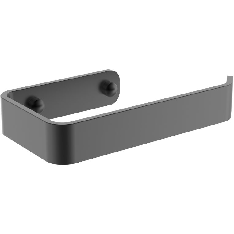 Toilet Paper Holder in Matt Black