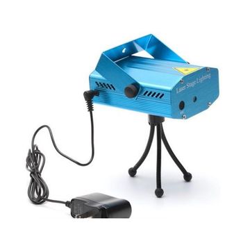 Andowl Mini Laser Stage Light System - Disco Party Lights - Blue