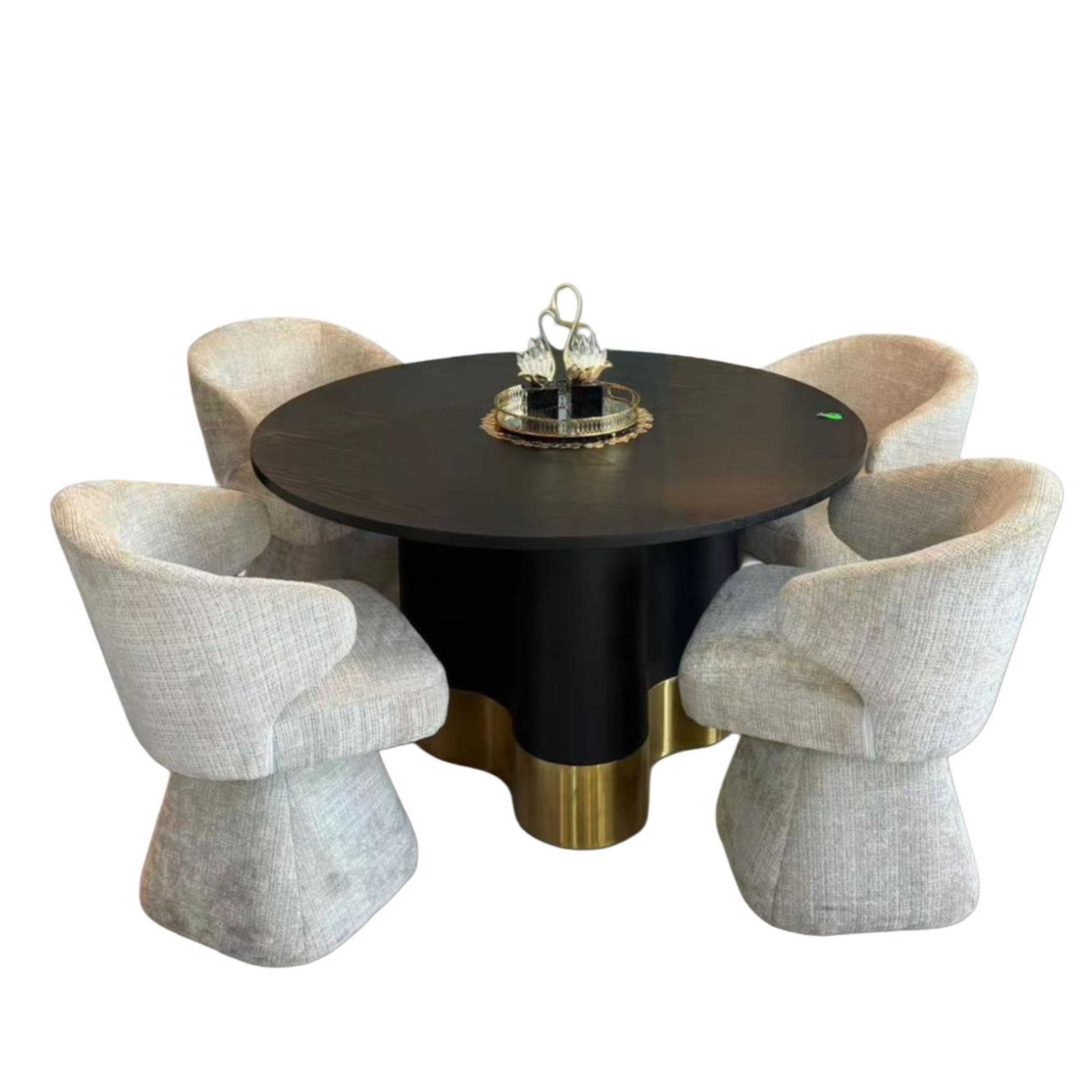 Elegant Round Dining Set