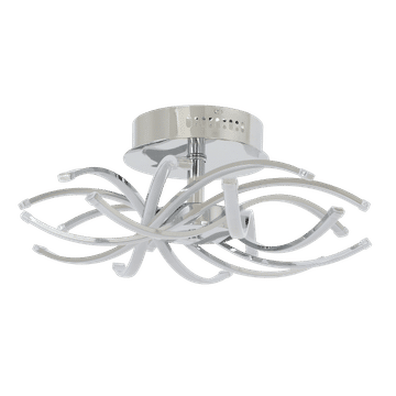 Willow 80W Satin Nickel LED Ceiling Light