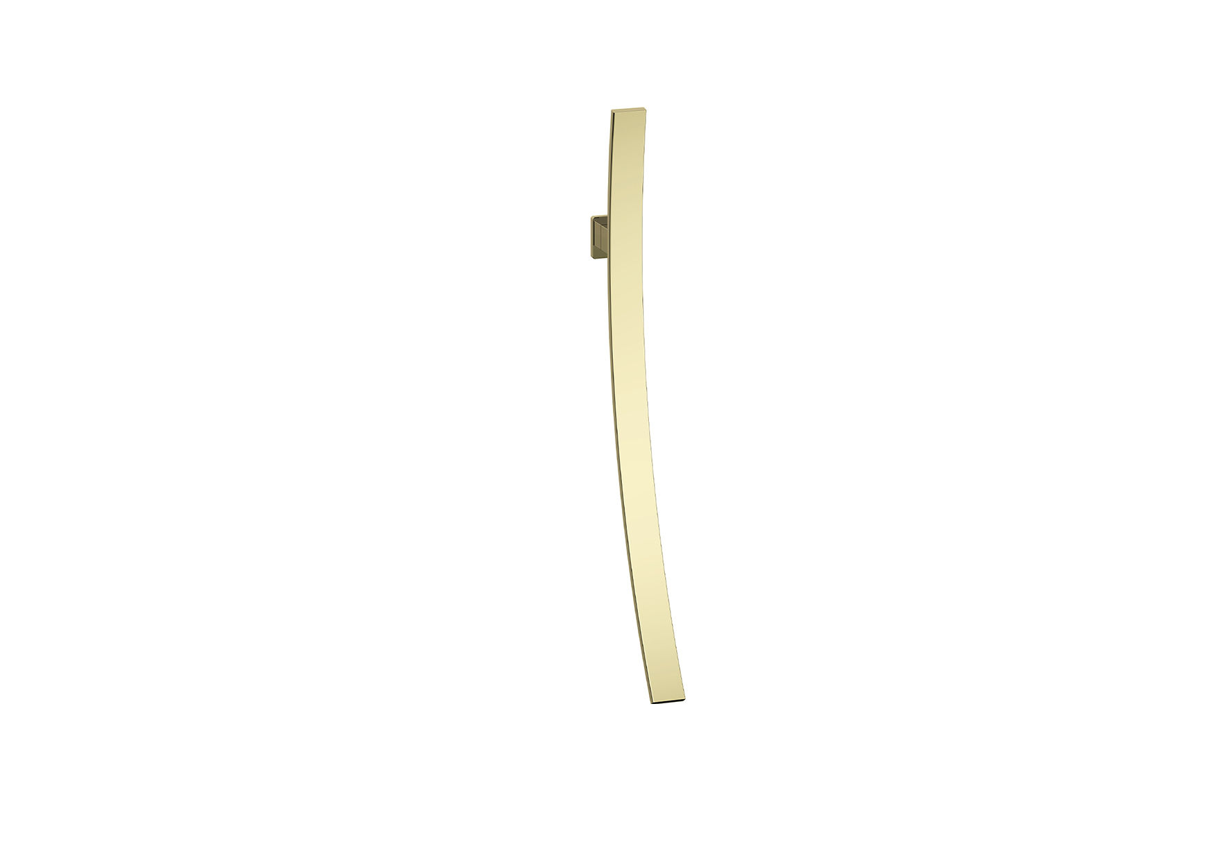 Devario Premio Long Wall Curve Spout 700mm s/s- Brushed Gold
