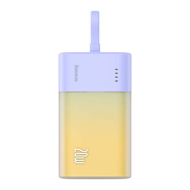 Baseus Popsicle Series 20W iOS Fast Charging Powerbank 5200mAh - Nebula Purple
