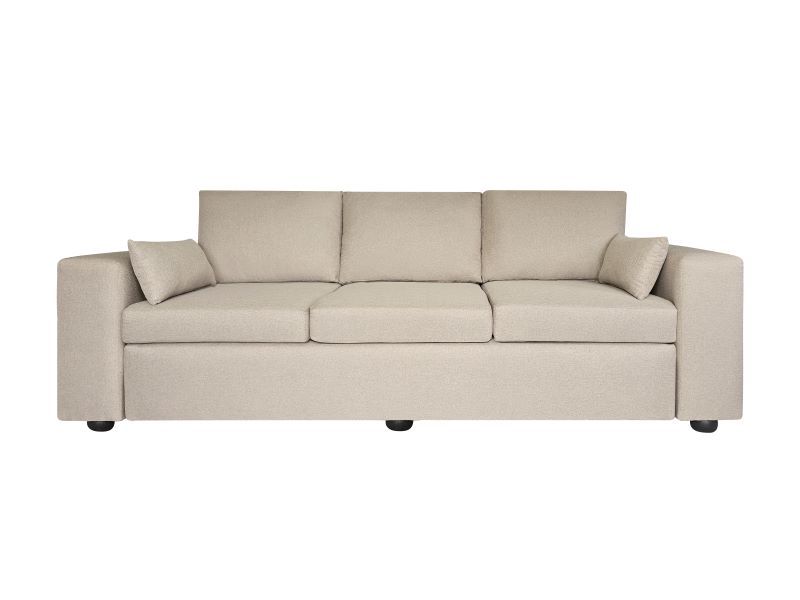 Couch in a Box 3 Seater Square Arm Sofa
