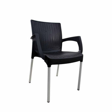 Vividitto - Monaco Rattan Chair Black