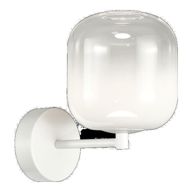 230v 4W LED Misty Morning Wall Light White