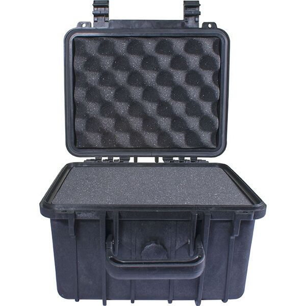 Hard Case 270X245X185Mm Od With Foam Black Water & Dust Proof (231815)
