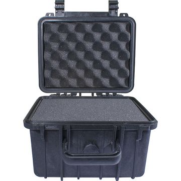 Hard Case 270X245X185Mm Od With Foam Black Water & Dust Proof (231815)