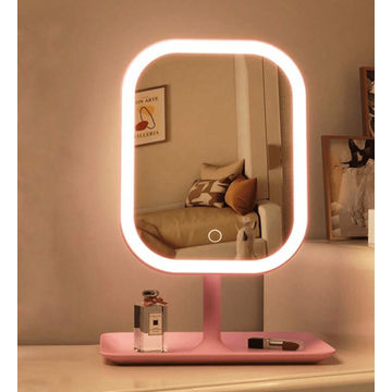 LED Mirror with Stand