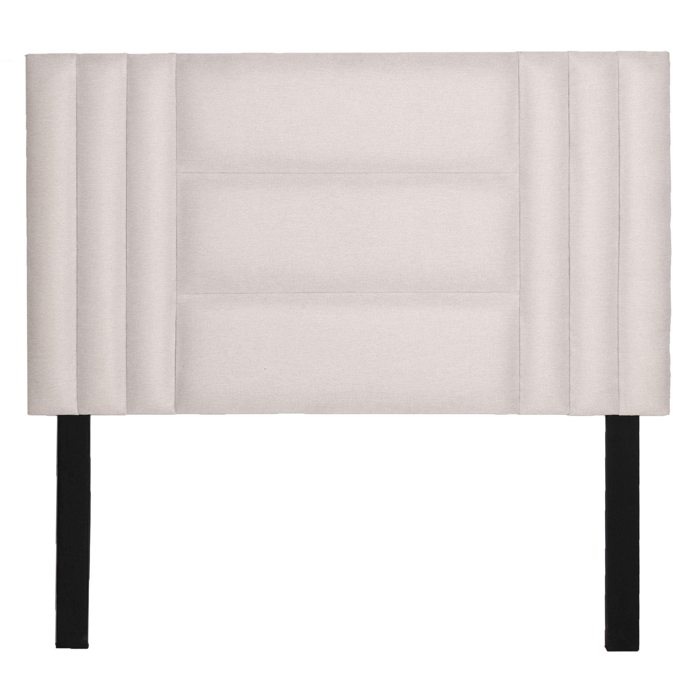 Luna Headboard - Beige Fabric - Single