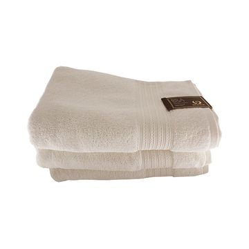 Big and Soft Luxury 600gsm 100% Cotton Towel – Bath Towel – Pack of 3 - Cream