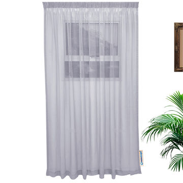 Matoc Designs Curtain - Mystic Voile - Dove - Taped - 230cm W x 230cm H