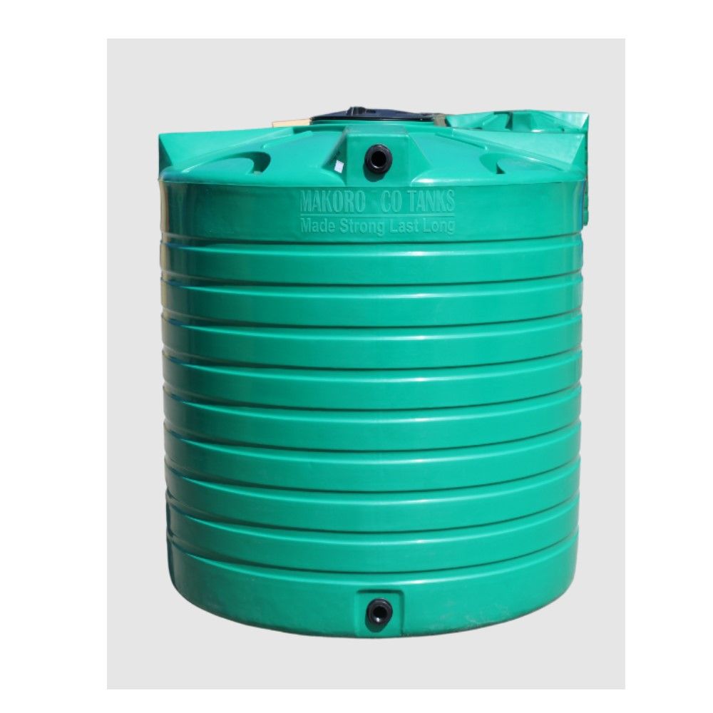 5000L Vertical Cape Green Water Tank 5325L Max Capacity Makoro | LEROY ...