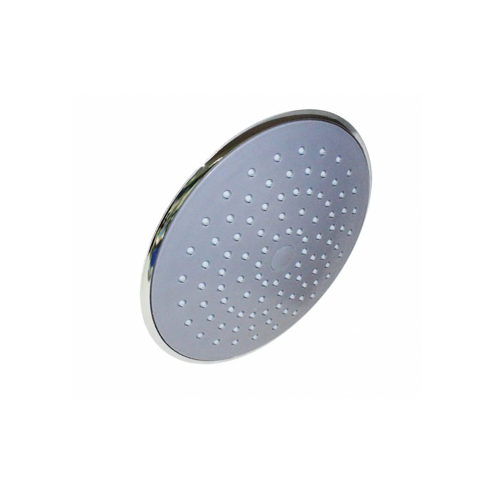 SHOWER ROSE, ROUND, CHROME PLATED, 200MM