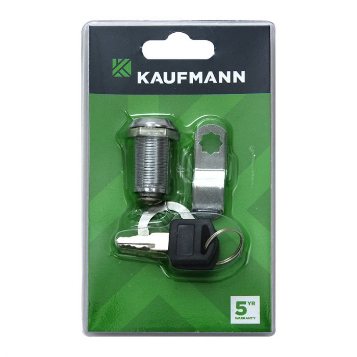 Kaufmann - Cam Lock 30mm Chrome Plated - 6 Pack